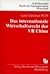 Das internationale Wirtschaftsrecht der VR China. Eine Einfüh... by Lutz-Christian Wolff
