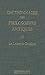 Dictionnaire des philosophe...