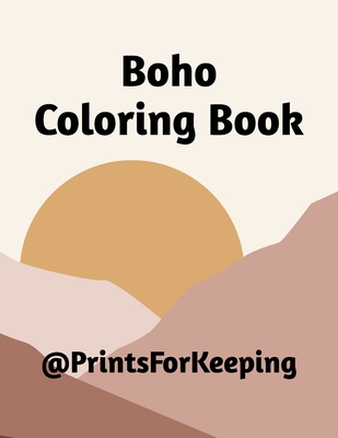 Boho Coloring Book