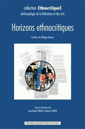 Horizons ethnocritiques (Paperback)