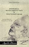 Memorabilia, récit des origines de l'oeuvre de Michel Fardoul... by Valéria Vanguelov
