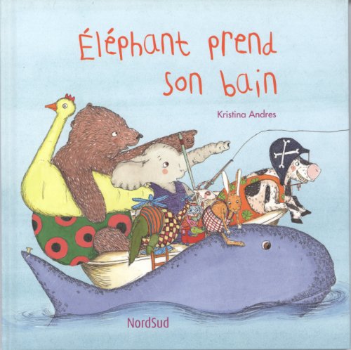 elephant prend son bain (Hardcover)