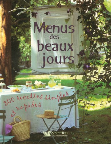Menus des beaux jours (Paperback)