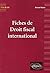 Fiches de droit fiscal international