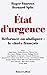 État d'urgence réformer ou abdiquer