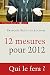 12 mesures pour 2012
