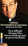 De la difficulté d'évoquer Dieu dans un monde qui pense ne pas en avoir besoin