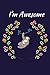 I'm Awesome: Floral Sloth N...