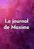 le journal de Maxime - Ligne scolaire ligné au format A4 by Isabelle Renard