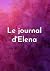 le journal d'Elena - Ligne scolaire ligné au format A4 by Isabelle Renard