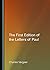 The First Edition of the Letters of Paul