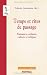 Temps et rites de passage. Naissance, enfance, culture et religion
