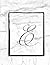 E Notebook: Marble Monogram Letter E Notebook