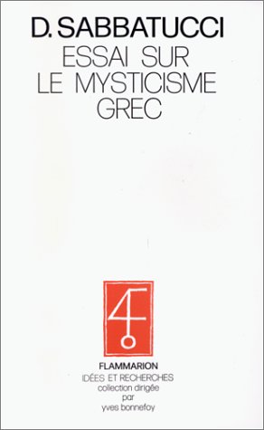 Essai sur le mysticisme grec (Paperback)