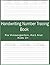 Handwriting Number Tracing Book by Kim N