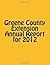Greene County Extension Annual Report for 2012 by David L. Burton