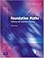 Foundation Maths: WITH Mapl...