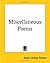 Miscellaneous Poems