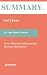 Summary of Can't Even: How Millennials Became the Burnout Generation By Anne Helen Petersen