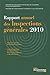 Rapport annuel des Inspections générales 2010 by Pascal-Raphael Ambrogi