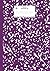 Marble Notebook A4: Purple ...