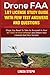 DRONE FAA 107 LICENSE STUDY GUIDE WITH FEW TEST ANSWERS AND Q... by Linda Steph