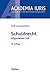Schuldrecht Allgemeiner Teil by Dirk Looschelders