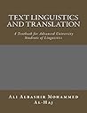 Text Linguistics ...