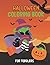 Halloween Coloring Book For...