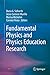 Fundamental Physics and Physics Education Research