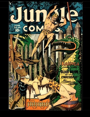 Jungle Comics #54: Golden Age Jungle Comic 1944 (Paperback)