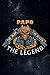 Password book Mens Papou Nice Gift The Man The Myth The Legend Funny: Christmas Gifts,2021,Halloween,Thanksgiving,2022,Xmas,Passwoord book,Internet password log book