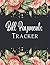 Bill Payments Tracker: Bill Organizer Log Book / Bill Payment Organizer / Monthly Bill Planner / Expense and Bill Tracker