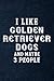 Password book Funny I Like Golden Retriever Dogs And Maybe 3 People Good: Logins and Web Addresses. Suitable for Home and Office (Alphabetically ... for Usernames, Email and password organizer