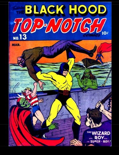 Top Notch Comics #13: 1941 Superhero Comic (Paperback)