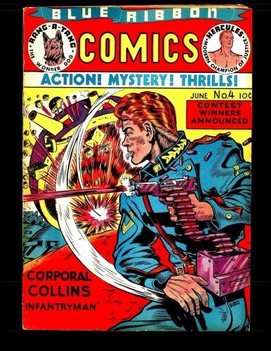 Blue Ribbon Comics #4: Classic Golden Age Comic (Paperback)