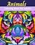 Animals Coloring Book For Adults: Stress Relieving & Detailed Animal Designs to Color