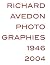 RICHARD AVEDON PHOTOGRAPHIE...