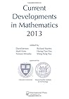 Current Developments in Mathematics, 2013