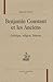 Benjamin Constant et les an...