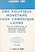 Une politique monétaire pou...