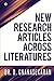 New Research Articles Acros...