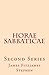 Horae Sabbaticae: Second Series