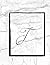 T Monogram Notebook: Marble...
