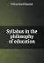 Syllabus in the philosophy ...