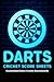 Darts Cricket Score Sheets:...