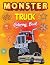 Monster Truck Coloring Book by Caroline Sims