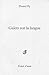 Galets sur la langue