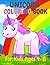 Unicorn Coloring Book: For ...