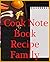 Cook Note Book Recipe Famil...